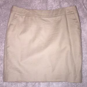Merona Stretch Khaki Skirt